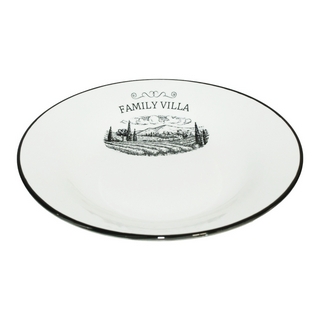 Тарелка суповая 580мл 20см Family villa YXD06